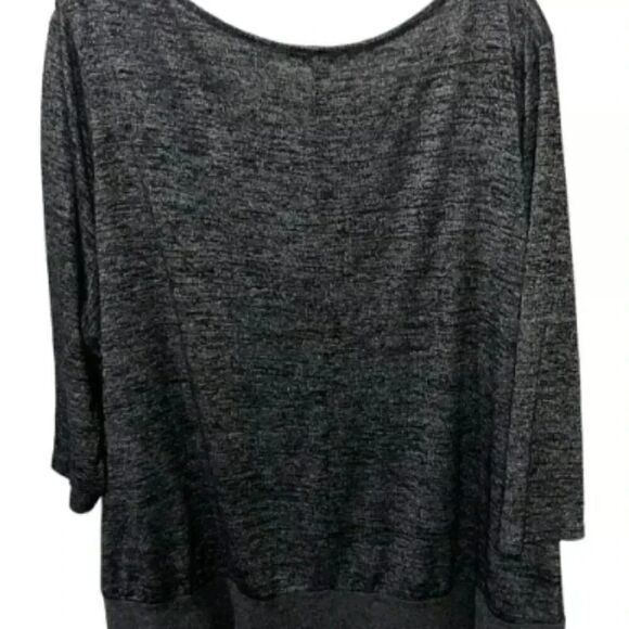 Lane Bryant Grey scoop neck sweater size 26/28 - Picture 3 of 3